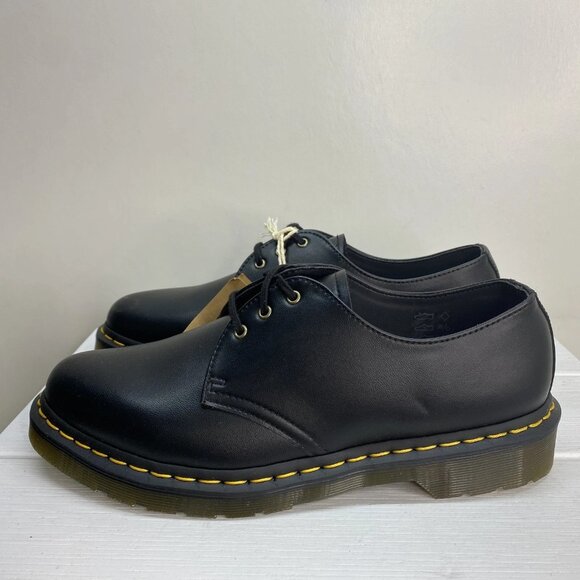 NEW DR. MARTENS Men’s Black Vegan Oxford Shoes main image 8